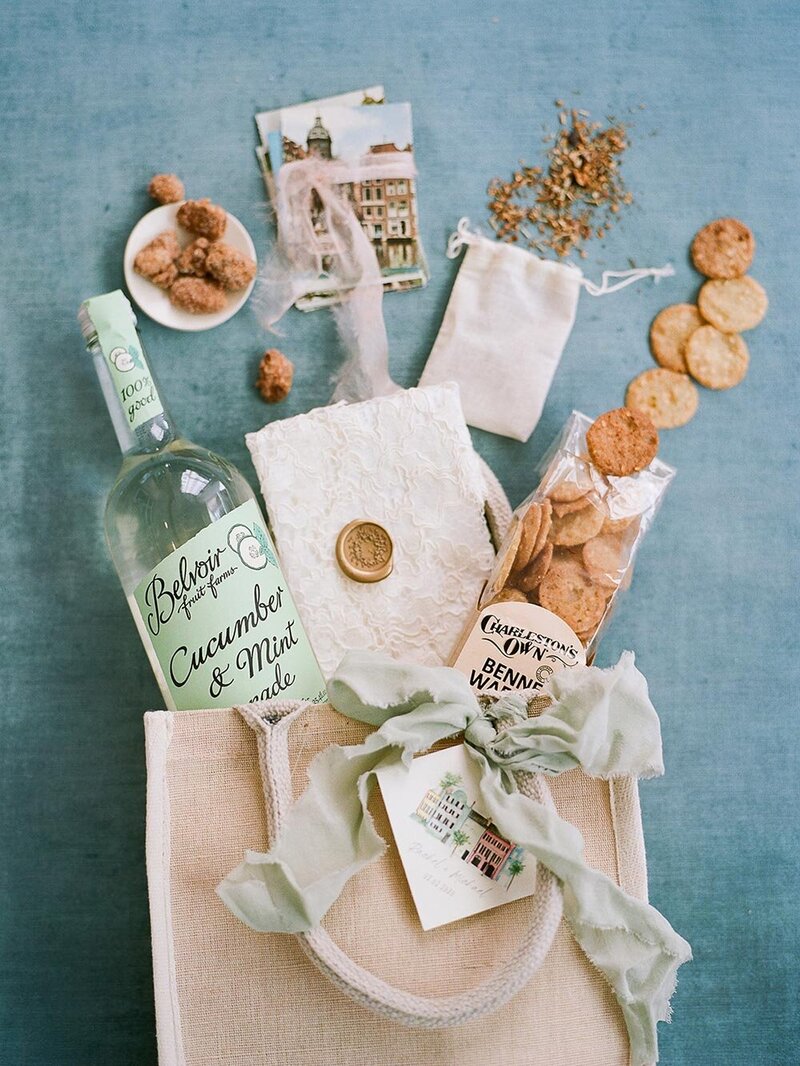 Ideas For a Destination Wedding Welcome Bag - Willow & Oak Events